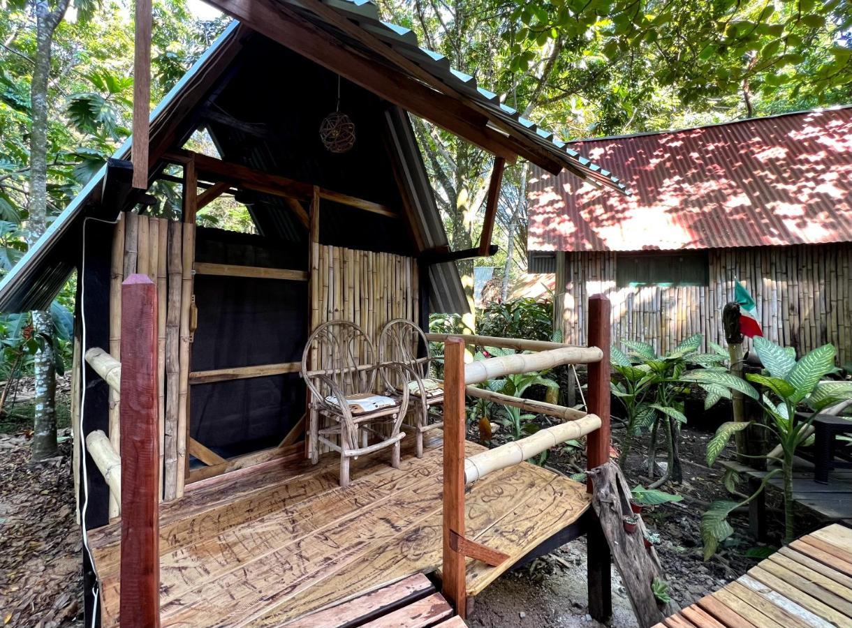 Cabanas Bambutan Паленке Экстерьер фото